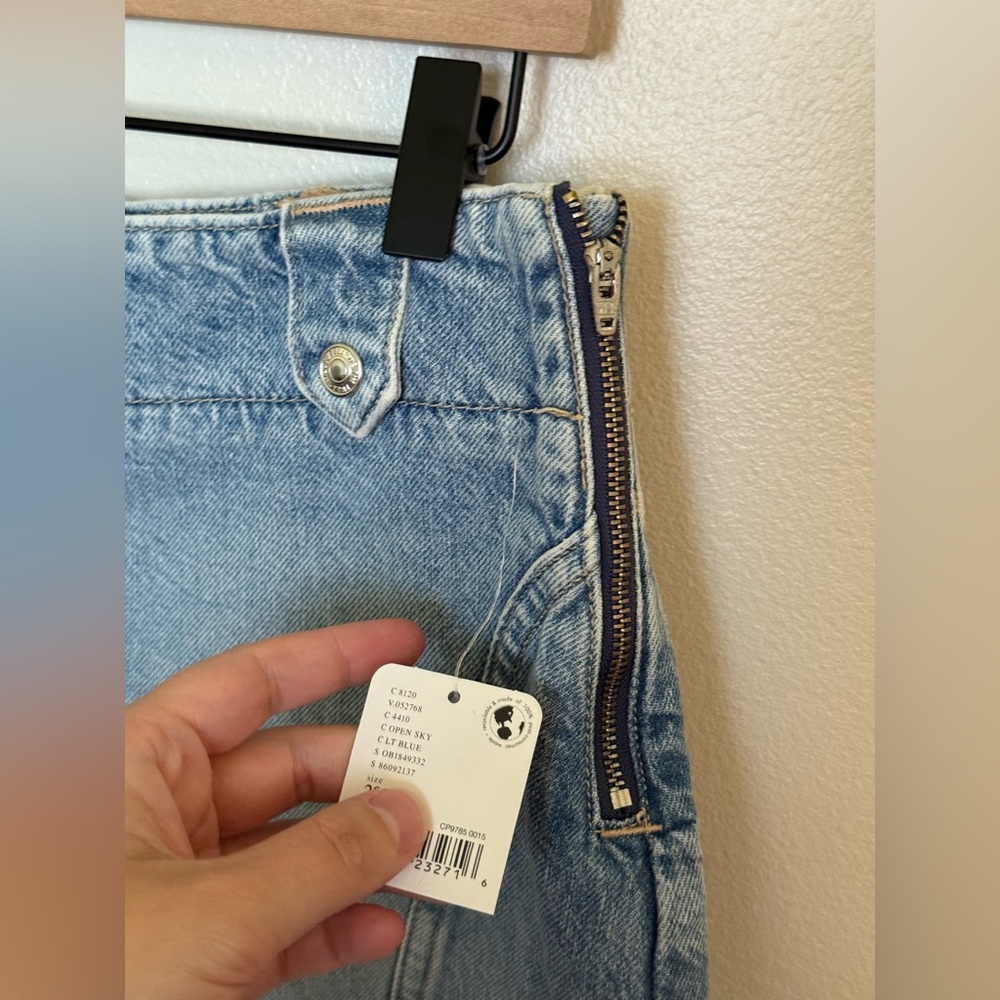 FREE PEOPLE We The Free Runaway Denim Skirt - Picture 8 of 11